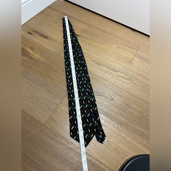 Silk Christmas lights tie, FN Brand - Picture 4 of 6